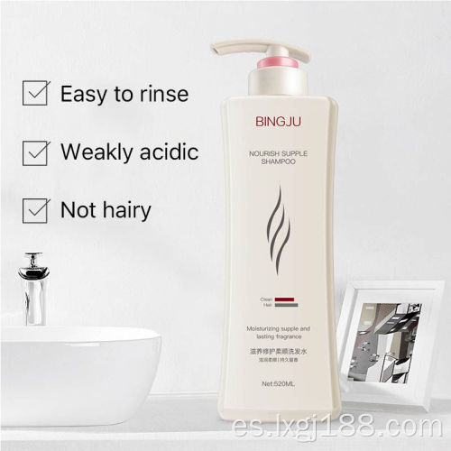 champú para el cabello orgánico natural sin sulfato